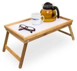 Plateau De Lit Bambou Petit-déjeuner