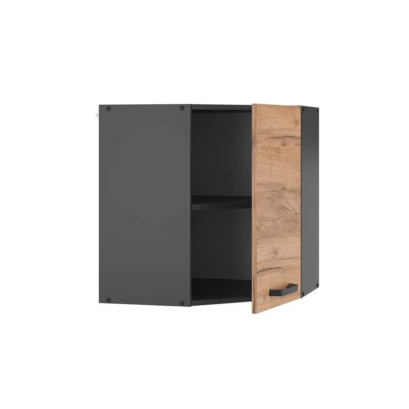 Meuble Haut D'angle R-Line 57cm Bordeaux 9 Meuble Haut D'angle R-Line 57cm Bordeaux â Image 9