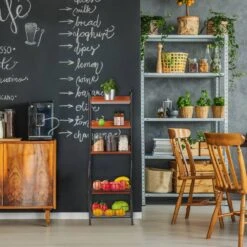 Étagère De Cuisine 5 Niveaux 18 Étagère De Cuisine 5 Niveaux -ELO Soldes Boutique b37f336c69f14f498e6520938a03b7a9