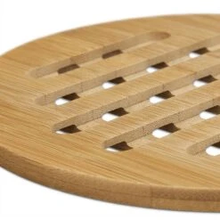 Dessous De Plat Ronds Bambou Lot De 4 -ELO Soldes Boutique b66f1e47d7af460aa787b5a1531789cd