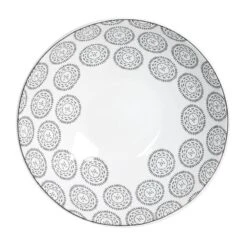 Assiette Creuse Chloé Anthracite X6