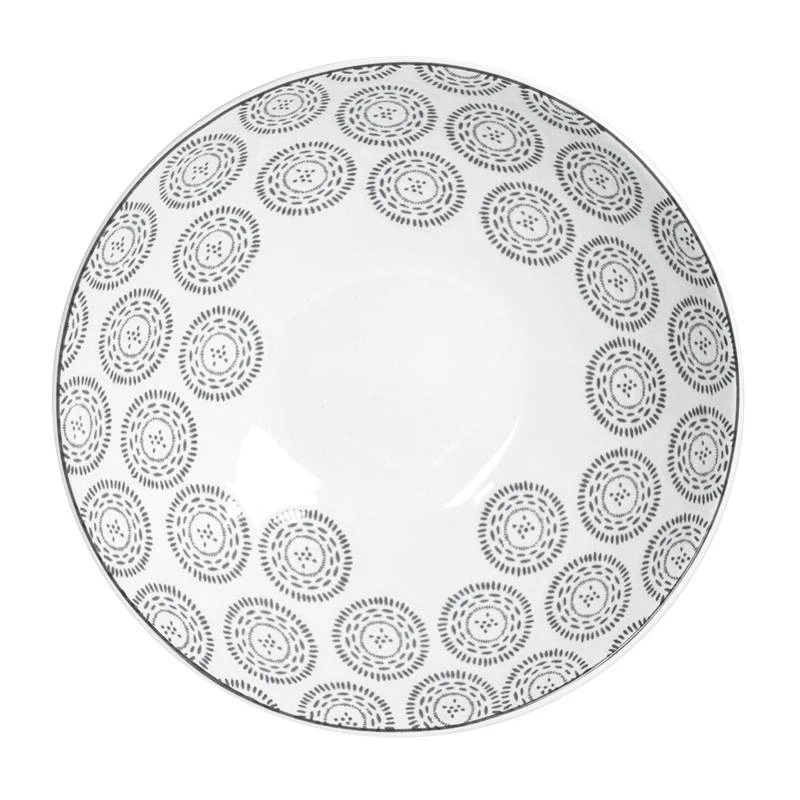 Assiette Creuse Chloé Anthracite X6 1 Assiette Creuse Chloé Anthracite X6