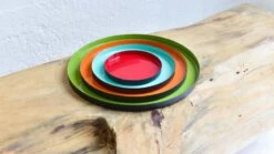 Lot De 4 Plateaux En Métal Laqué 8 Lot De 4 Plateaux En Métal Laqué -ELO Soldes Boutique c1457c831cae4d4fb343b5a4fe1bdbe4