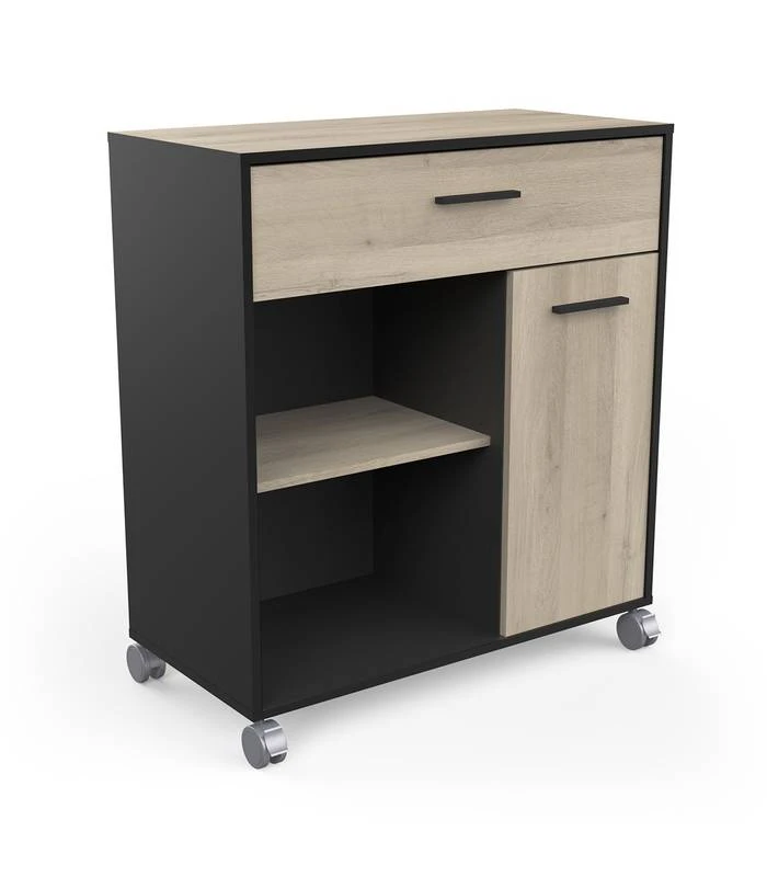 Meuble De Rangement Cuisine - H90,3 Cm 2 Meuble De Rangement Cuisine - H90,3 Cm – Image 2