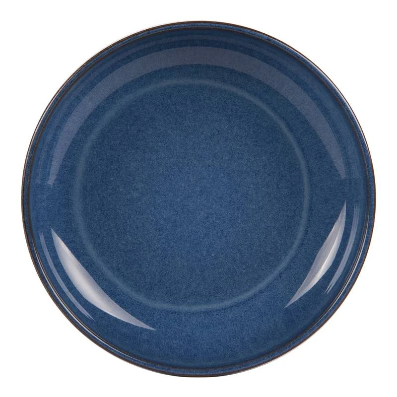 Assiette Creuse Uno Bleu Cobalt X6 1 Assiette Creuse Uno Bleu Cobalt X6