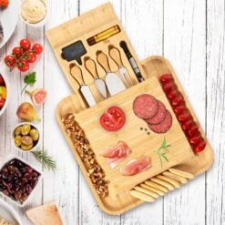 Plateau Fromage Bambou 10 Accessoires -ELO Soldes Boutique c47c589bd9074169ab8739d8c85be89e