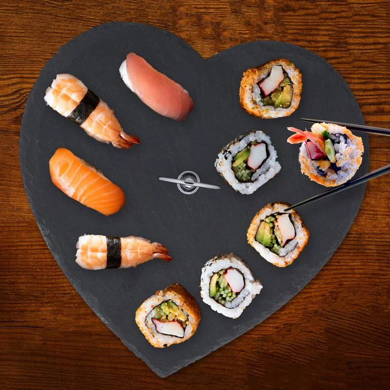 Plateau En Ardoise Forme De Cœur 3 Plateau En Ardoise Forme De Cœur – Image 3