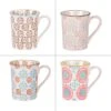 Coffret De 4 Mugs Bohème -ELO Soldes Boutique c5172546324c45c3bc1a0a57c2e0cab4