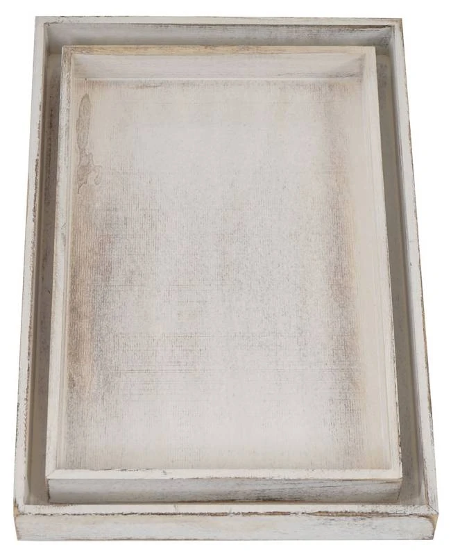 Plateau T285 Shabby (lot De 2) 3 Plateau T285 Shabby (lot De 2) – Image 3