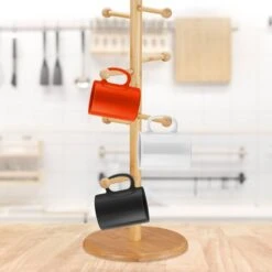 Porte-tasses à Café En Bambou -ELO Soldes Boutique c970ab62f87a46a6bb9c3475a619ac3d