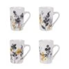 Coffret De 4 Mugs Flora -ELO Soldes Boutique cb0b3024a8cc4638937414c922eff978