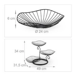 Corbeille à Fruits à 3 Niveaux 13 Corbeille à Fruits à 3 Niveaux -ELO Soldes Boutique cb2fe845b0da4b8e86db3c88ae143419
