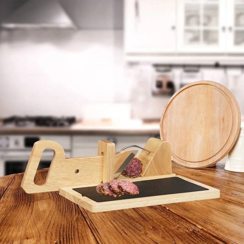 Trancheuse Saucisson En Bois 2 Trancheuse Saucisson En Bois – Image 2