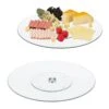 2xAssiette Tournante En Verre 9 2xAssiette Tournante En Verre -ELO Soldes Boutique cbce19a87dad4c1aa8e9d10488e87503