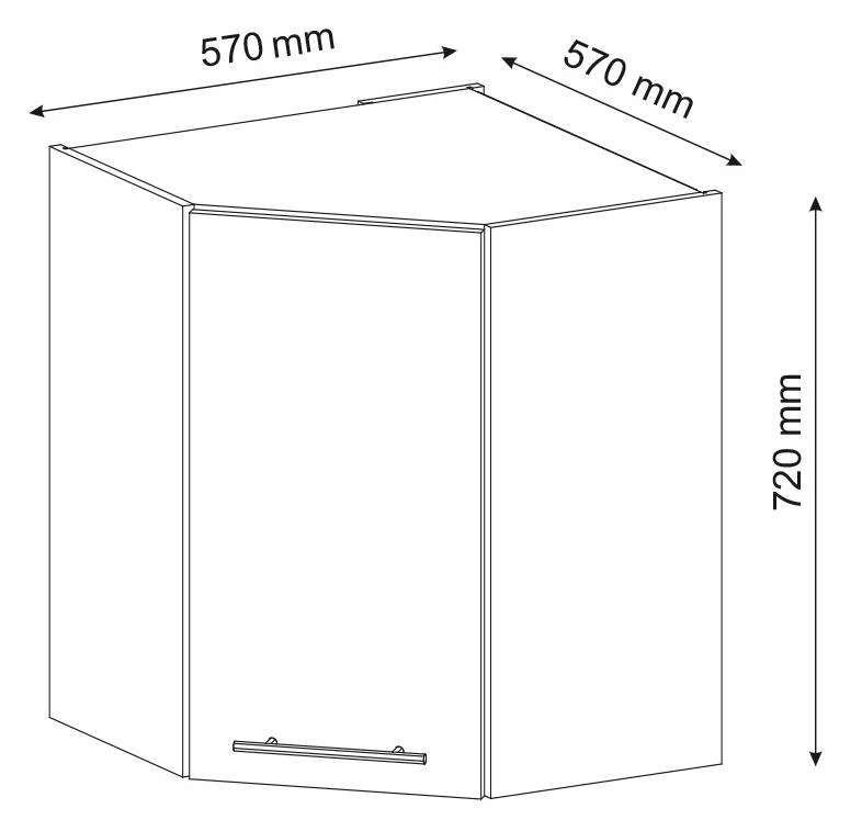 Armoire D'angle Fame Blanc 3 Armoire D'angle Fame Blanc â Image 3
