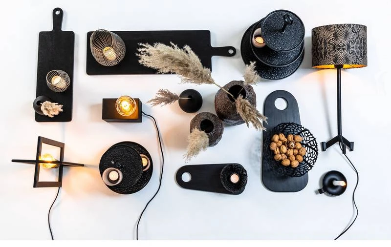 Etagère Lutek - Noir 5 Etagère Lutek - Noir – Image 5