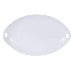 Plat Ovale Blanc Artic