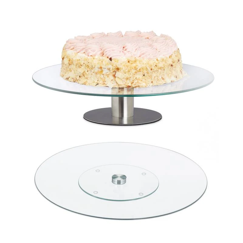 Lot De 2 Plateaux Tournants Pour Gâteaux 1 Lot De 2 Plateaux Tournants Pour Gâteaux