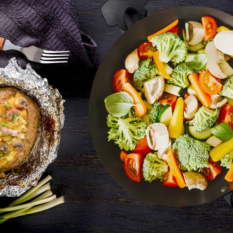 Wok Avec Couvercle Et Induction 3 Wok Avec Couvercle Et Induction – Image 3