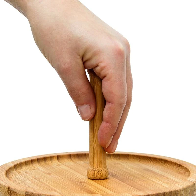 Présentoir étagère En Bambou Cuisine 3 Présentoir étagère En Bambou Cuisine – Image 3