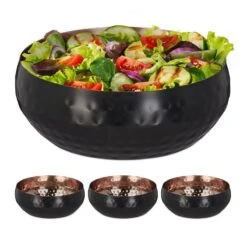 Lot De 4 Saladiers Diamètre 13 Cm