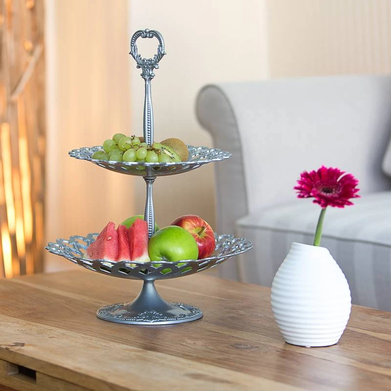 Serviteur à Gâteaux Présentoir Lot De 3 8 Serviteur à Gâteaux Présentoir Lot De 3 – Image 8