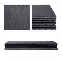 Assiettes En Ardoise 30x40 Cm Lot De 12 -ELO Soldes Boutique d97aa68ac8f84b4d91aa35aa13091556