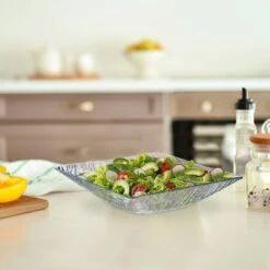 Saladier Carré En Verre -ELO Soldes Boutique db7d6557bbdc46898a6476ff68a935fe