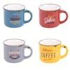 Coffret 8 Tasses Vintage -ELO Soldes Boutique dc2529d8ece6438ca2e213ee60f046eb