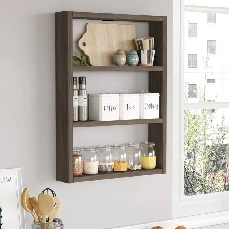 Étagère De Cuisine Lappajärvi 3 Niveaux 6 Étagère De Cuisine Lappajärvi 3 Niveaux – Image 6