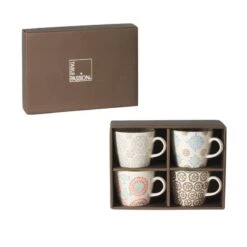 Coffret De 4 Tasses Bohème 5 Coffret De 4 Tasses Bohème -ELO Soldes Boutique e01b5751019d4b5db26c963133b5dcc6