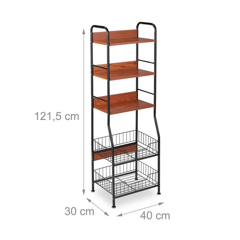 Étagère De Cuisine 5 Niveaux 5 Étagère De Cuisine 5 Niveaux – Image 5