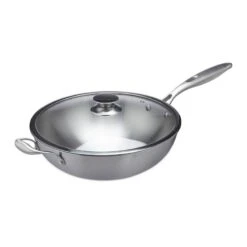 Wok En Acier Avec Couvercle En Verre -ELO Soldes Boutique e3cf0ab54b8b4a0a83ccf3d58e021eeb