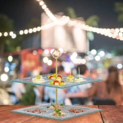 Serviteur Gâteau Carré En Verre 12 Serviteur Gâteau Carré En Verre -ELO Soldes Boutique eacac9f2c67a42ce80922da8729634cd