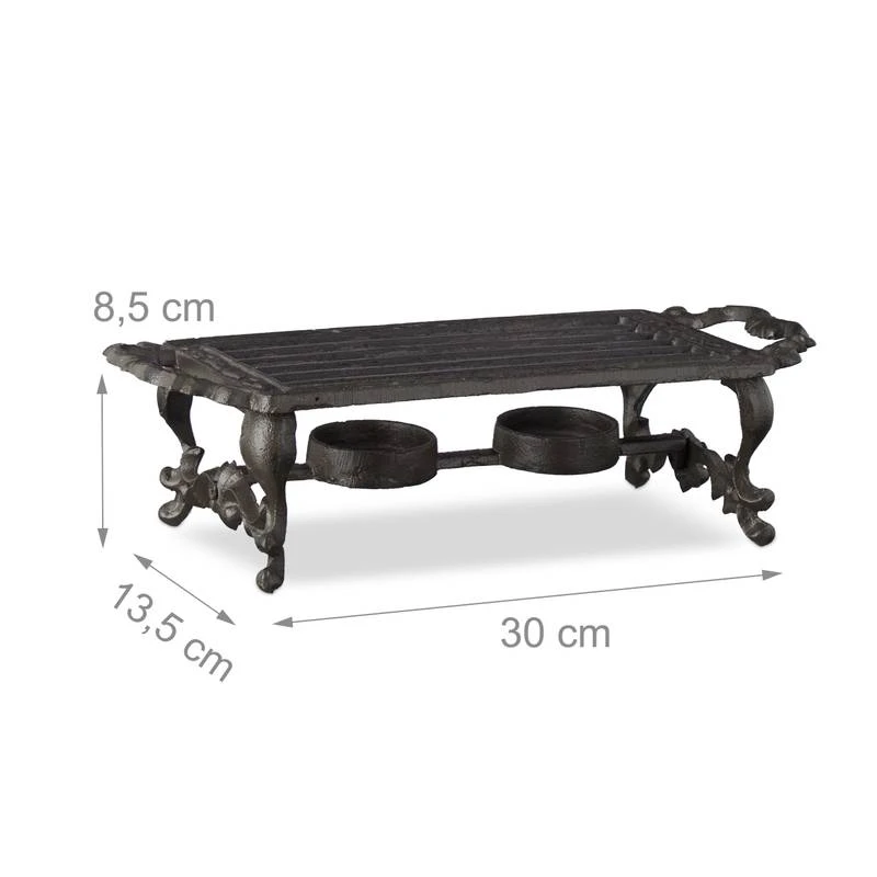 5x Réchauffe Plats En Fonte 7 5x Réchauffe Plats En Fonte – Image 7