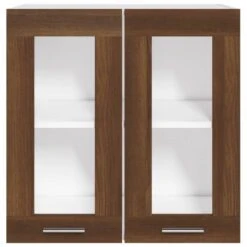 VIDAXL Armoire Vitrée Suspendue -ELO Soldes Boutique ee71d7126e764501acff7435aef704c7