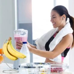 Lot De 2 Supports Bananes Avec Crochet -ELO Soldes Boutique eeb04607d584494fabdf9fa4619514b2