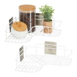 Lot De 2 étagères D'angle Pour Cuisine -ELO Soldes Boutique efe641d3070c46acb6fe138f55316d95