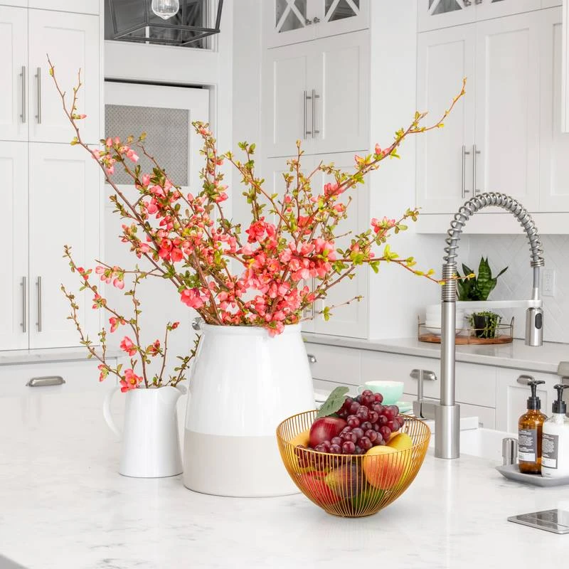 Corbeille à Fruits En Métal Doré 2 Corbeille à Fruits En Métal Doré – Image 2