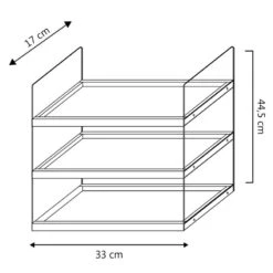 Étagère Ero à 3 Niveaux -ELO Soldes Boutique f5ee3cbfa1f44e61b6a454f3c3a6fb3e