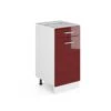 Meuble Bas R-Line 40cm Bordeaux -ELO Soldes Boutique f76e0bc09ae341c081aa7d4f1691f810
