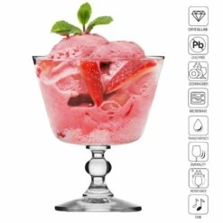Krosno Krista Verres à Dessert -ELO Soldes Boutique f84417d118404fde9cc5eb981ca72ee2