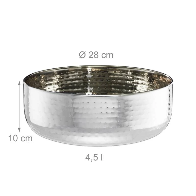 Saladier Inox Avec Couverts à Salade 10 Saladier Inox Avec Couverts à Salade – Image 10